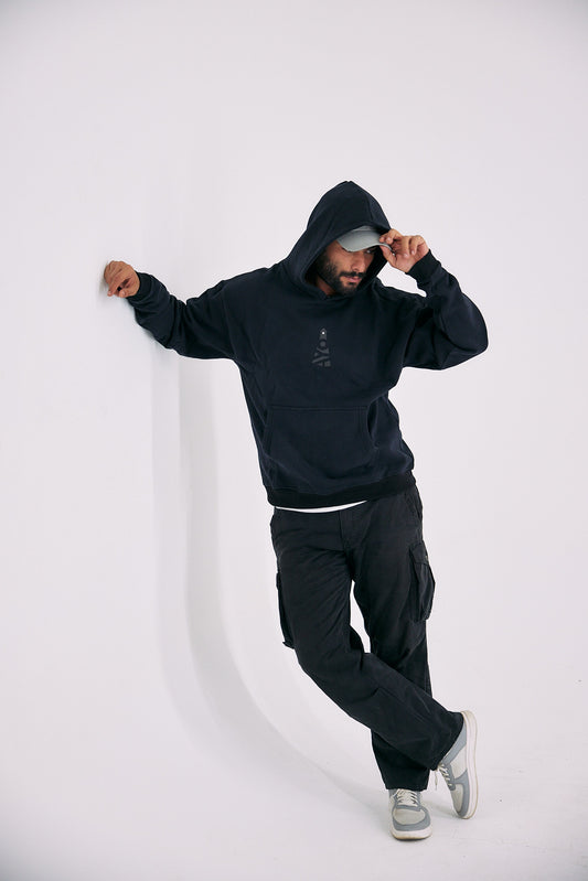 Lighthouse Hoodie - Black