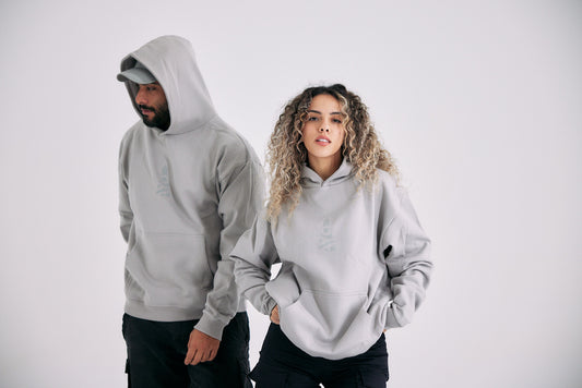 Lighthouse Hoodie - Light Grey