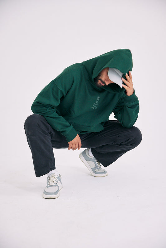 Lighthouse Hoodie - Dark Green