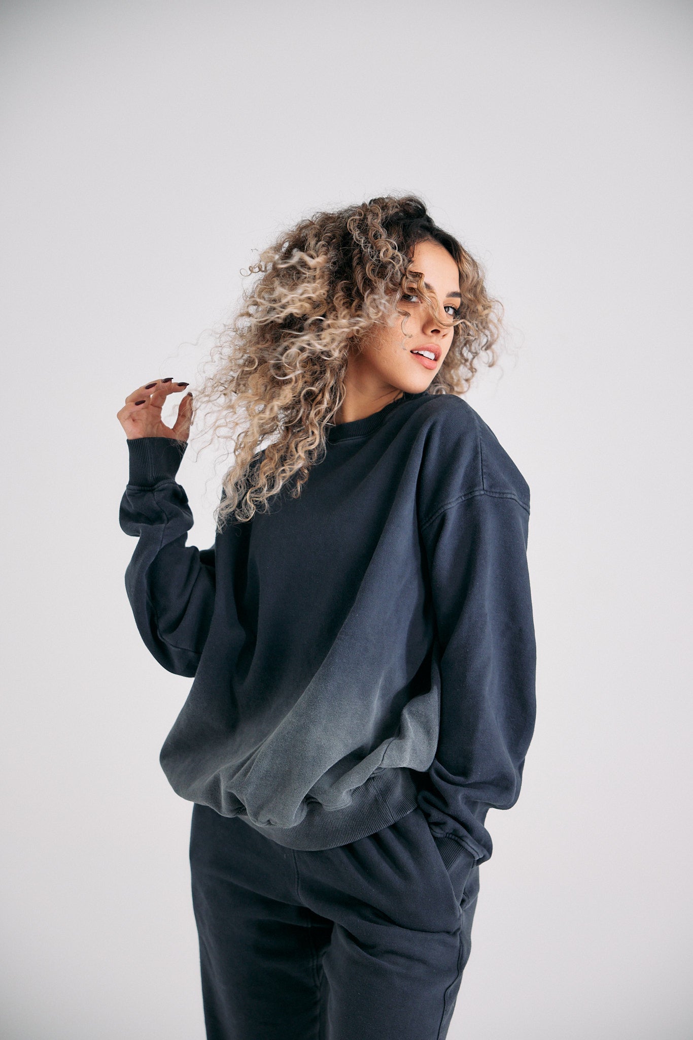 Fade Crew Neck - Grey