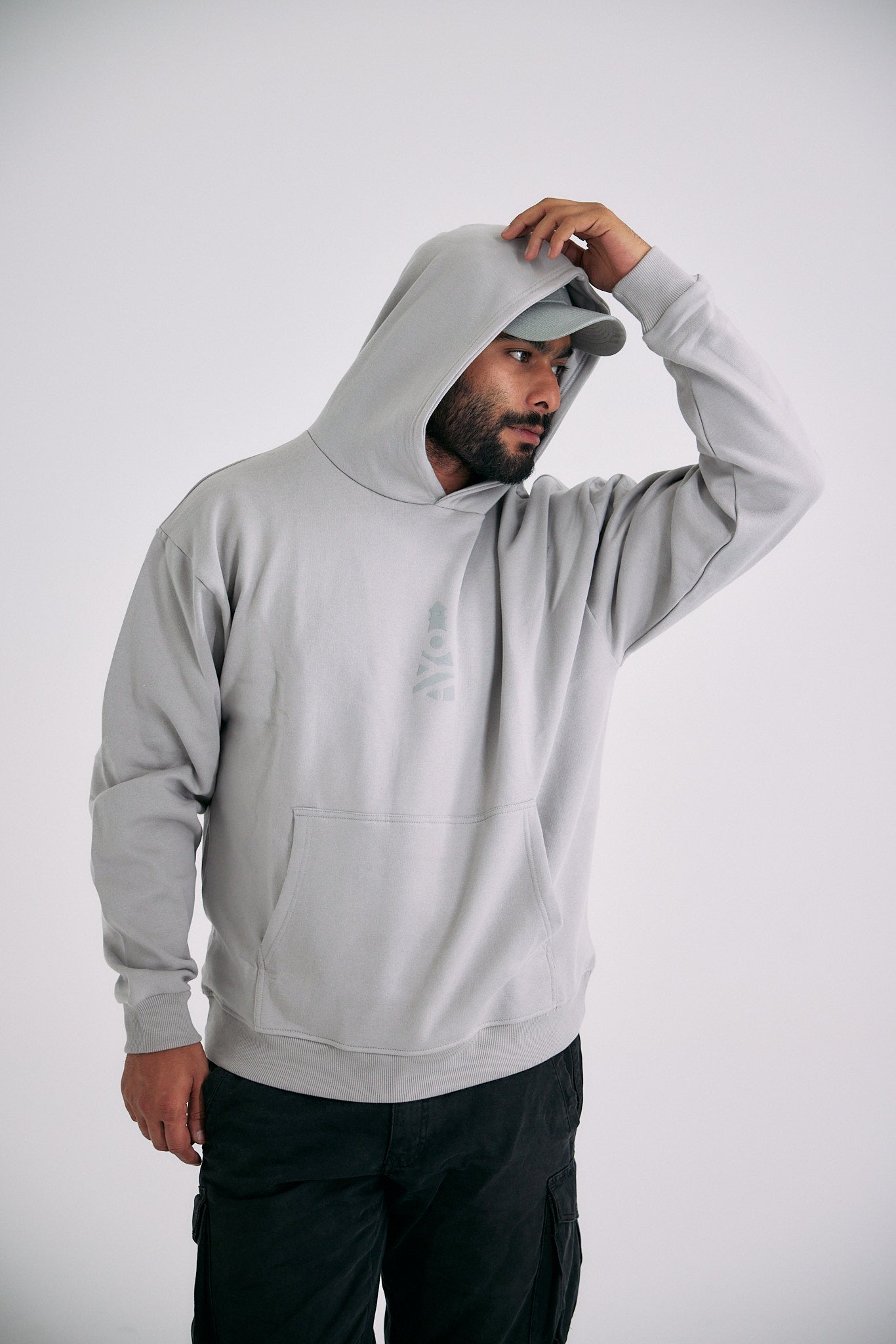 Lighthouse Hoodie - Light Grey