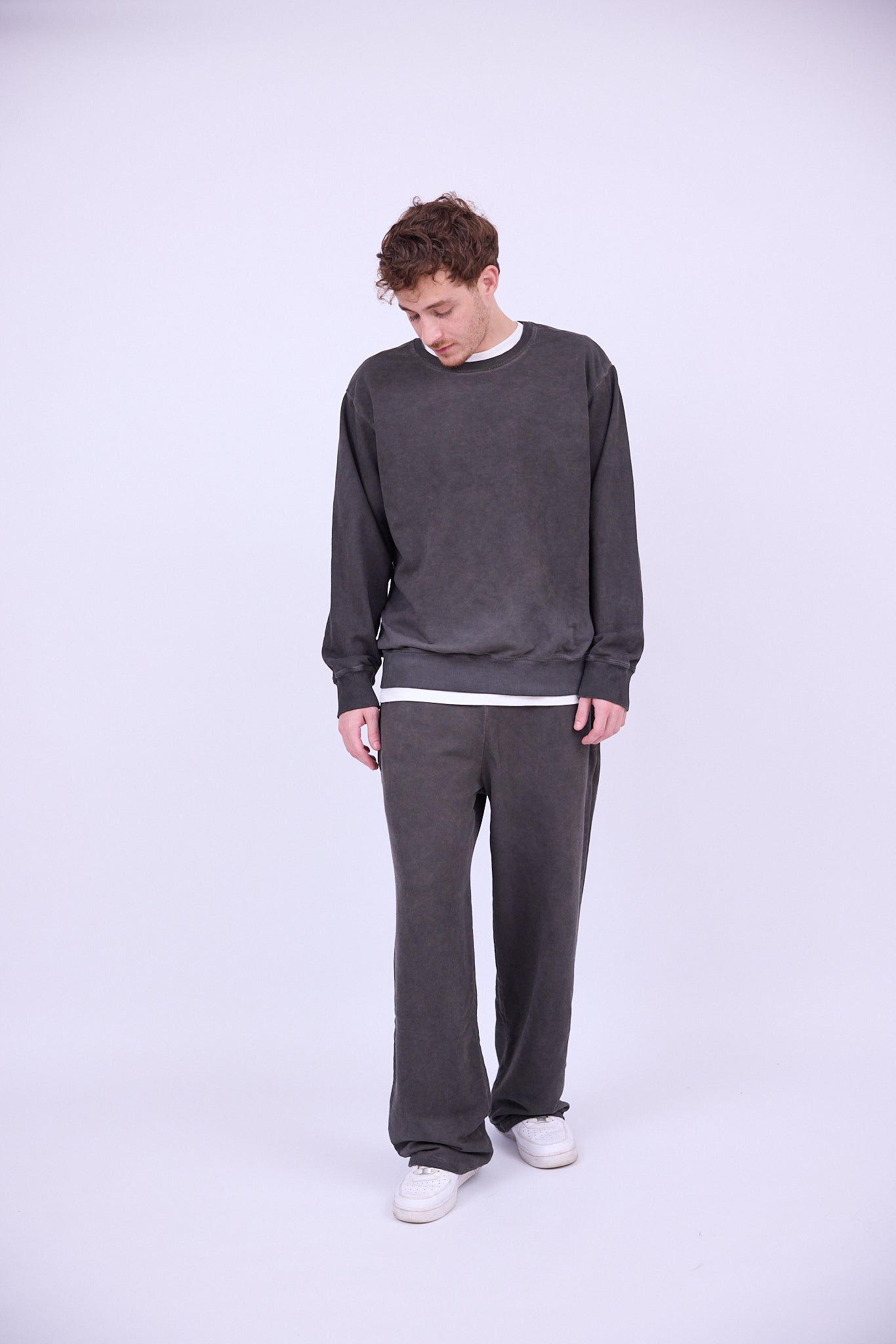 Rust Crew Neck Sweatshirt