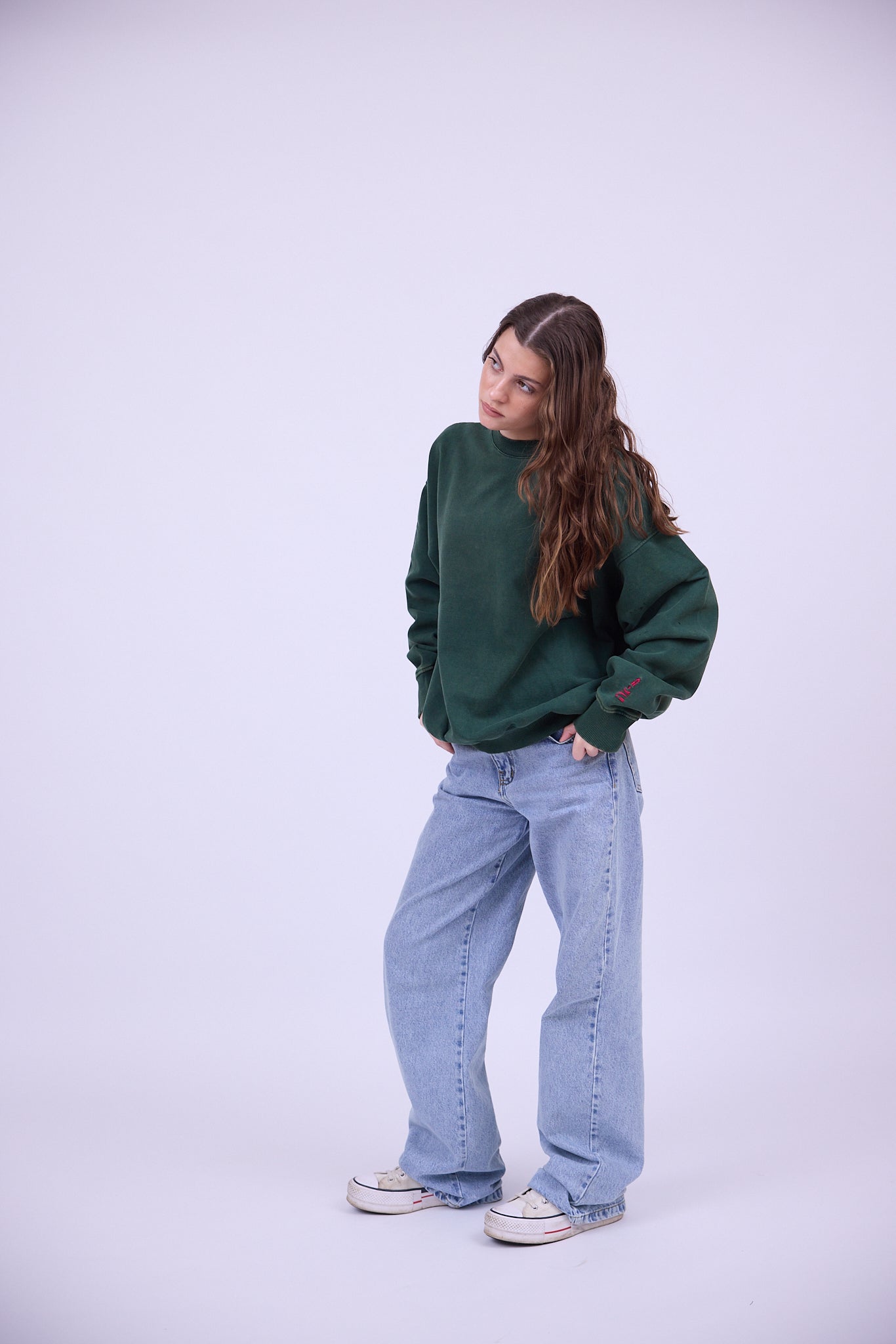 AYO Crew Neck - Dark Green
