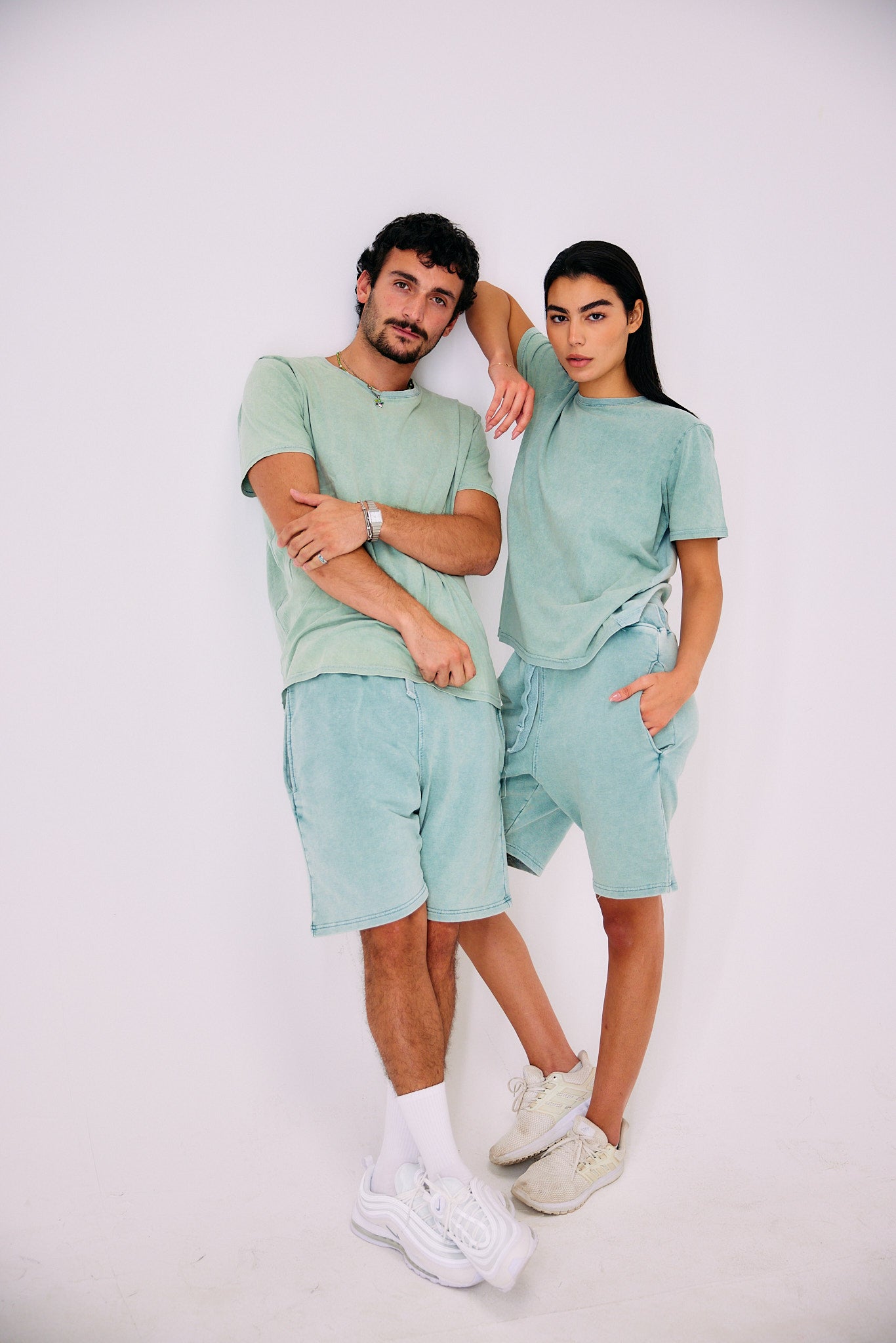 23 Stone Wash T-shirt II - Aqua