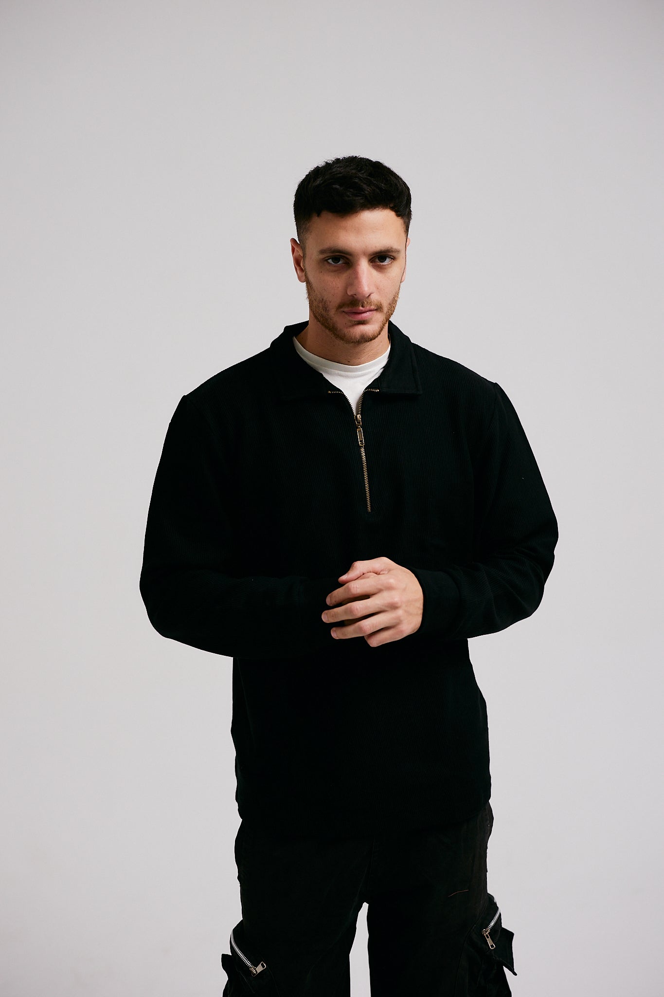 Bamboo Long Sleeve Polo