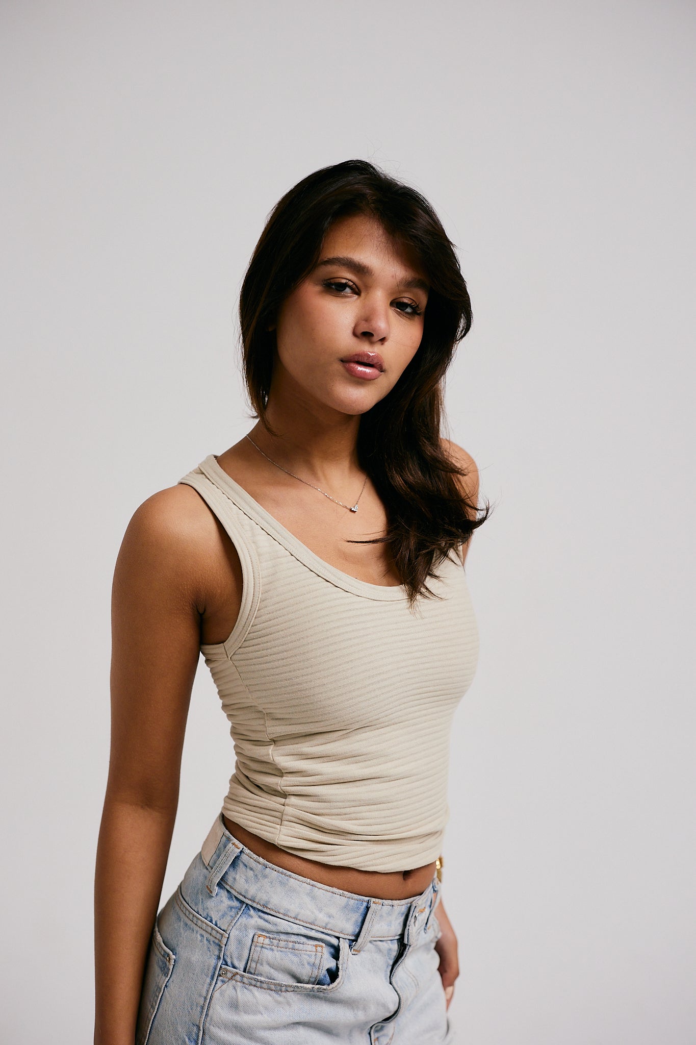 Tank Top - Cream