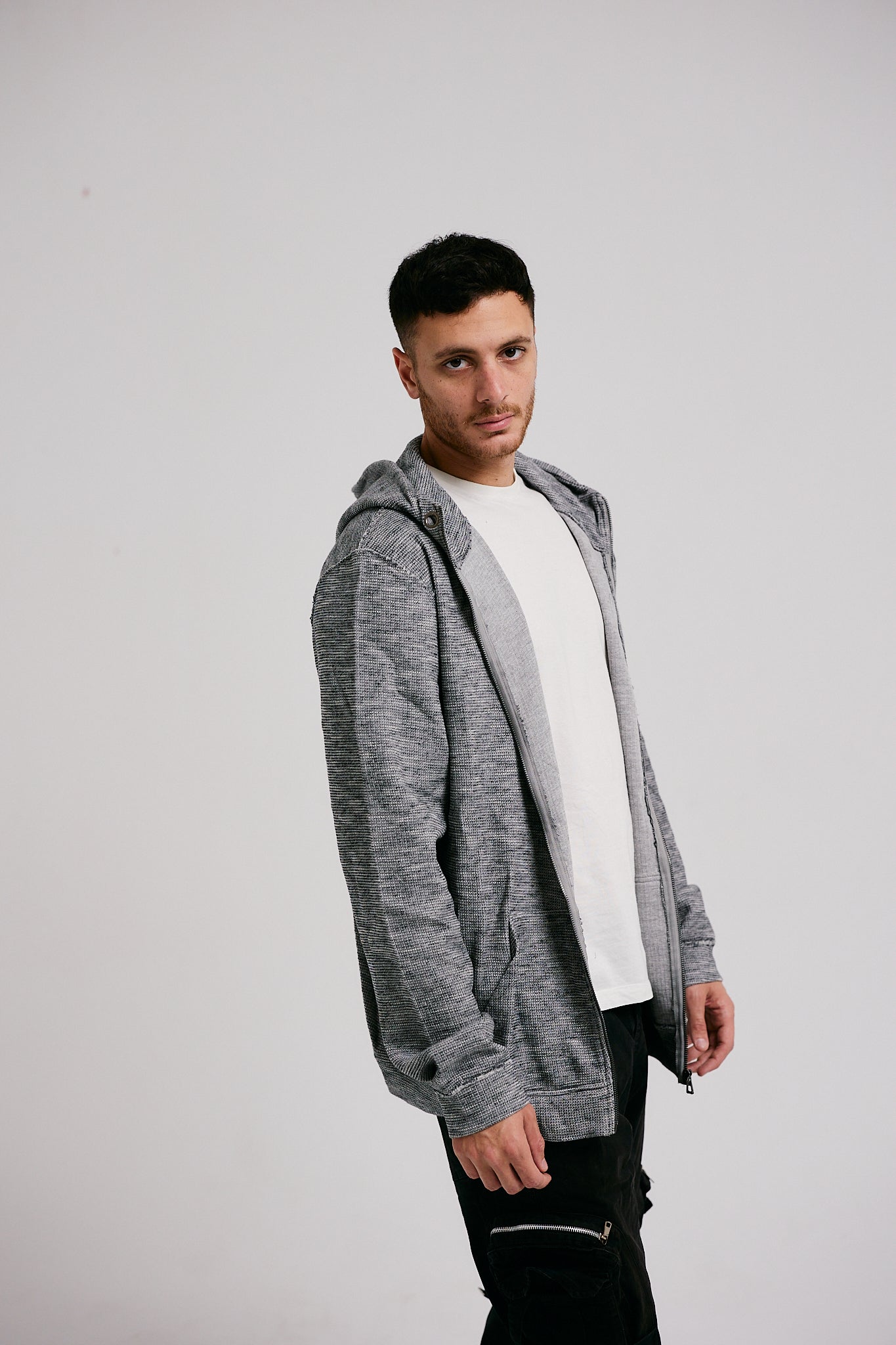 Rocky Zip Up - Grey