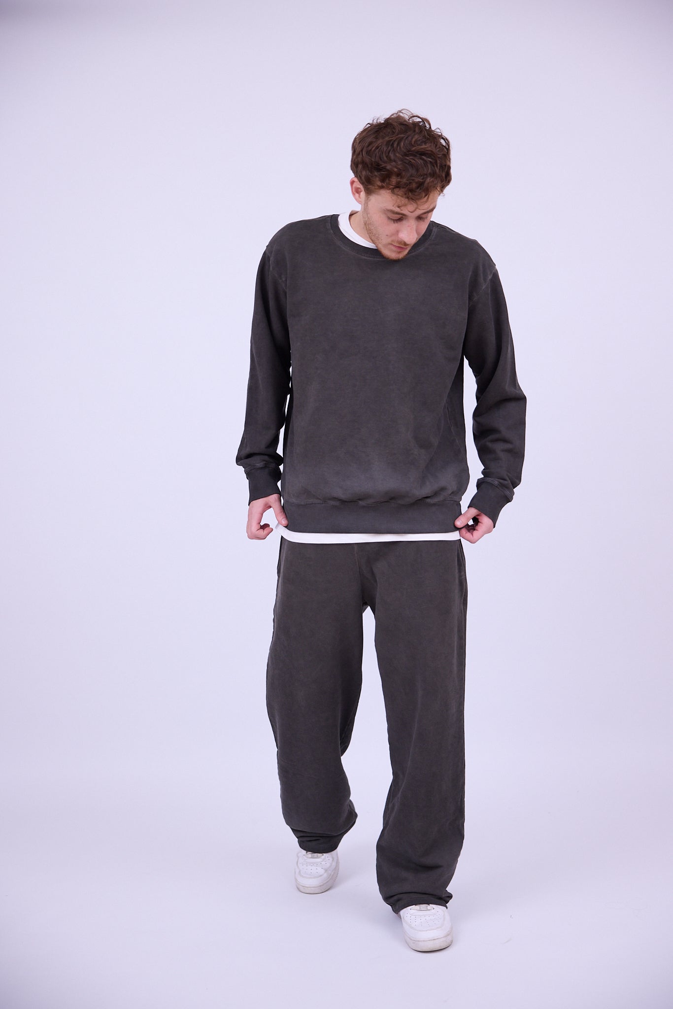 Rust Crew Neck Sweatshirt