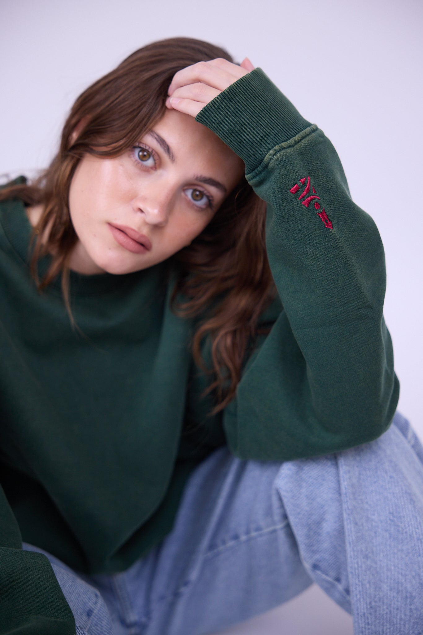 AYO Crew Neck - Dark Green