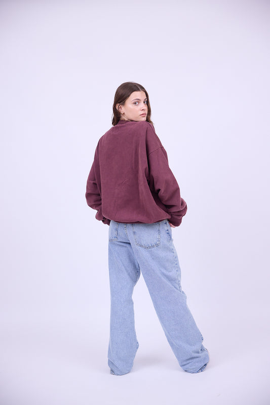 AYO Crew Neck - Bordeaux
