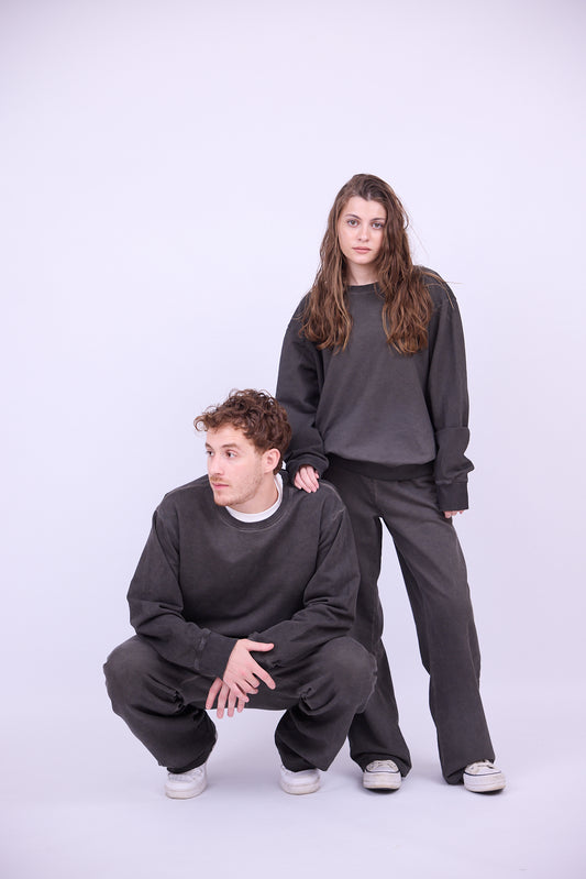 Rust Crew Neck Sweatshirt