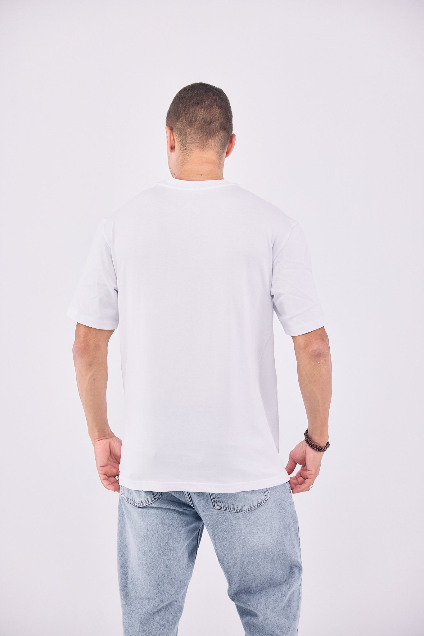 Mid Weight Box Fit T-Shirt - WHITE