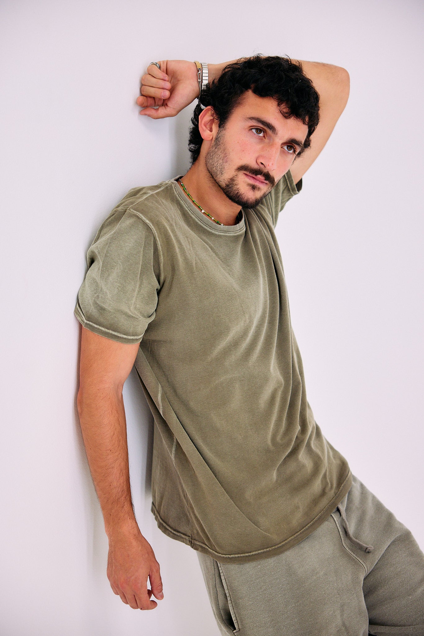 23 Stone Wash T-shirt II - Olive