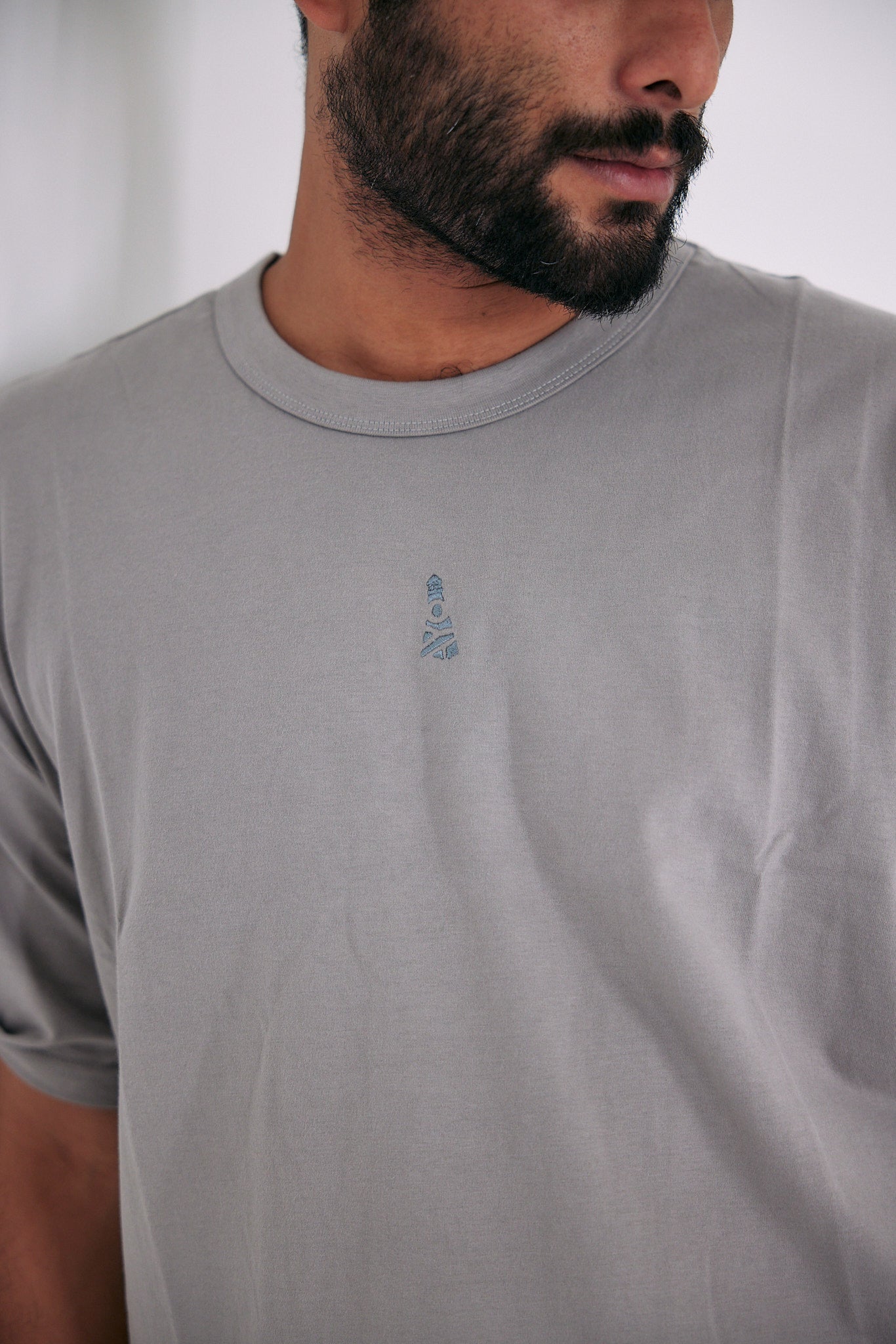 Lighthouse T-shirt - Greige