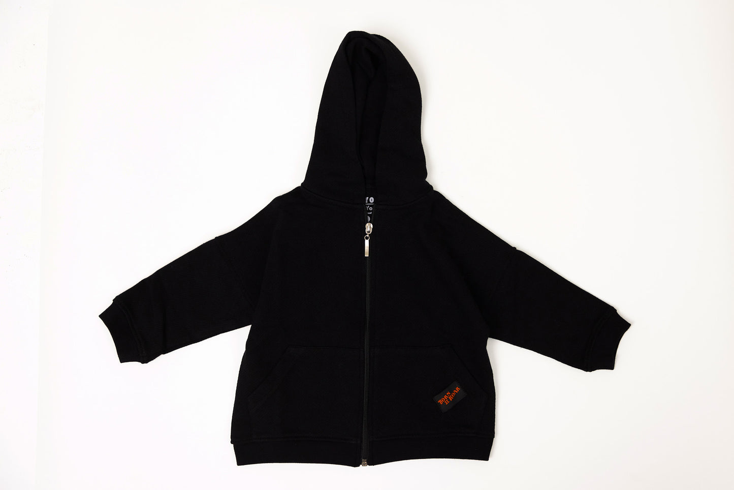 Kids' Tiger Zip Up - Black