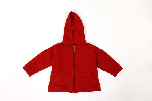 Kids' Octopus Zip Up - Red