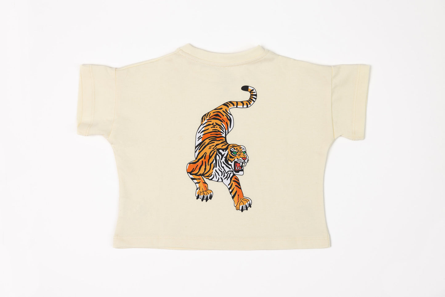 Kids' Tiger T-shirt - Cream