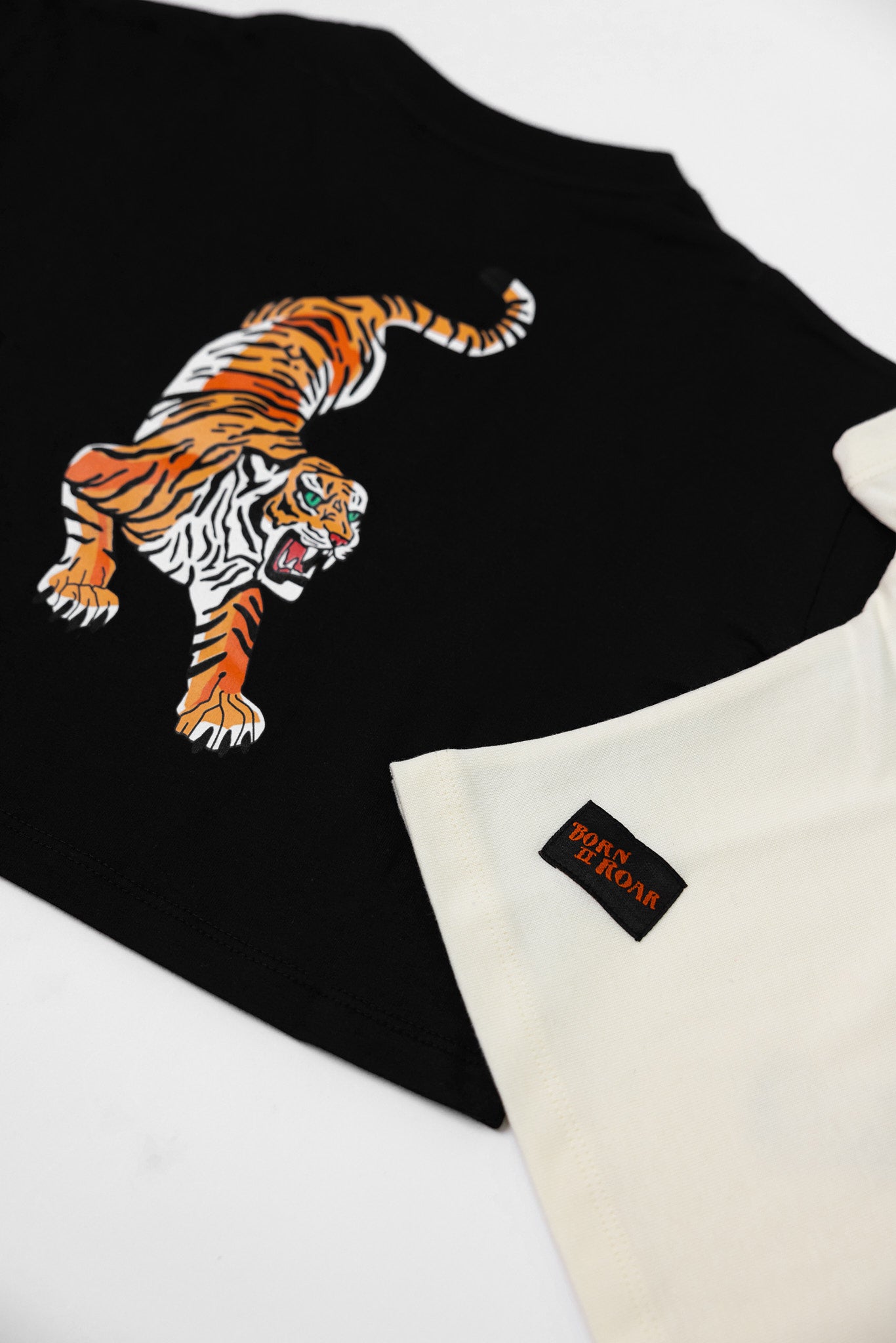 Kids' Tiger T-shirt - Black