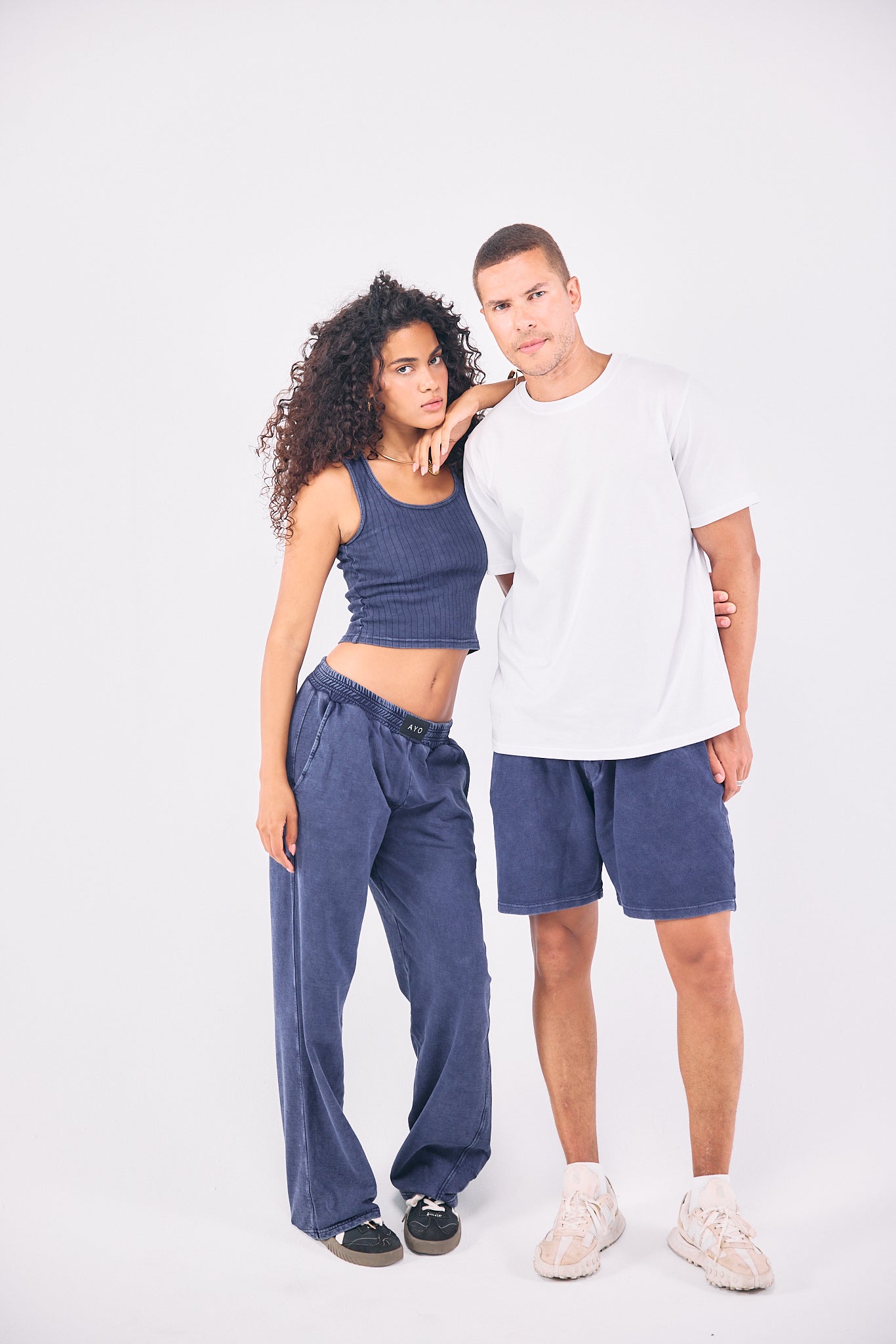 Washed Comfort Shorts - NAVY