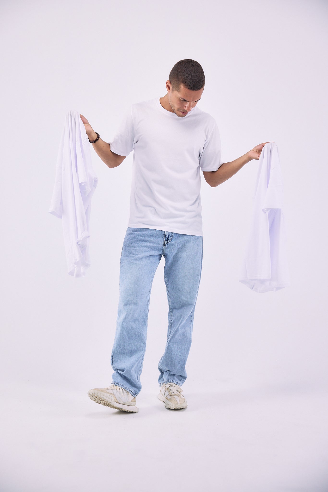 PACK of 3 Crew Neck Classic T-Shirt - White