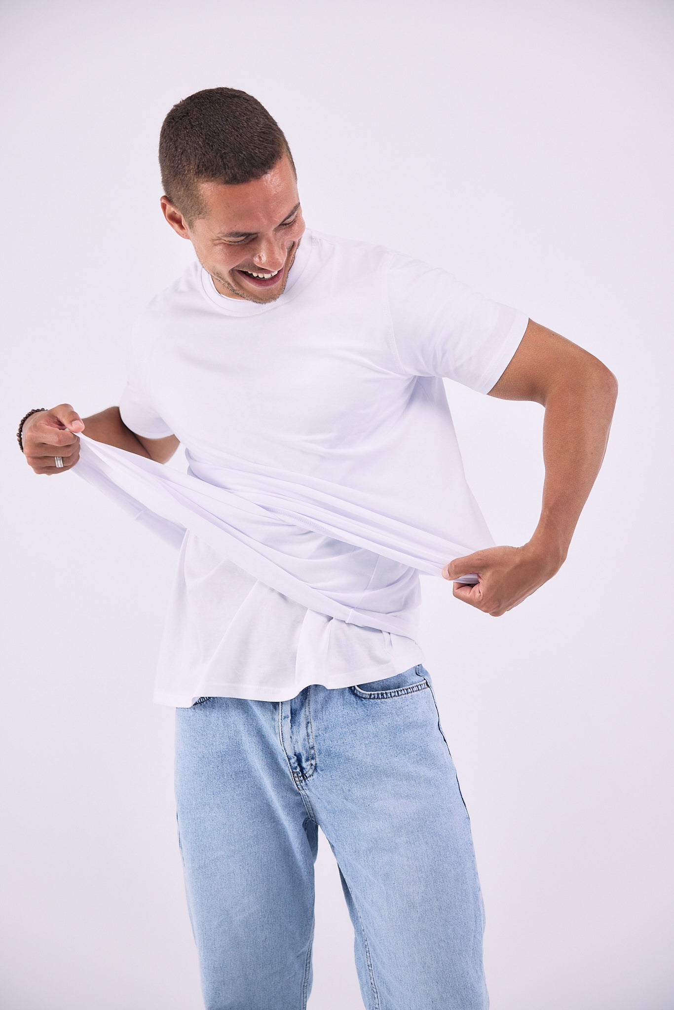 PACK of 3 Crew Neck Classic T-Shirt - White