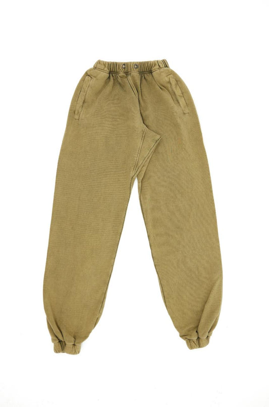 Puff Stonewash Sweatpants - Olive